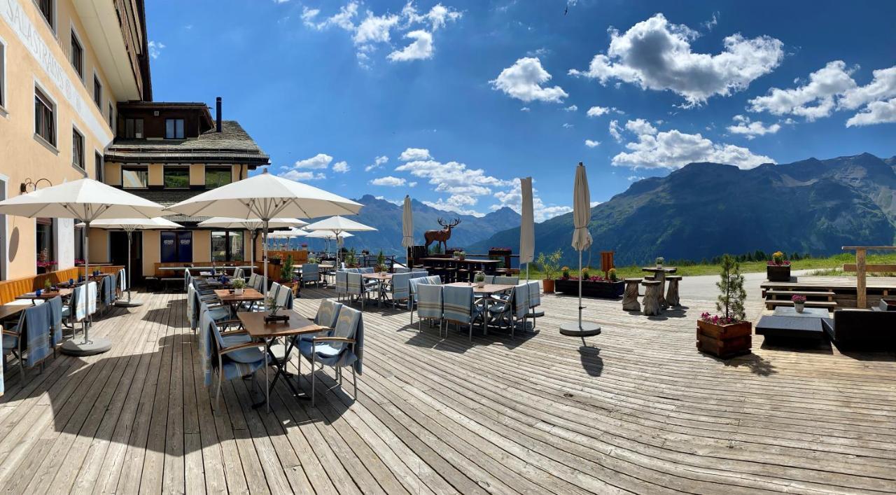 Hotel Salastrains St. Moritz Exterior foto