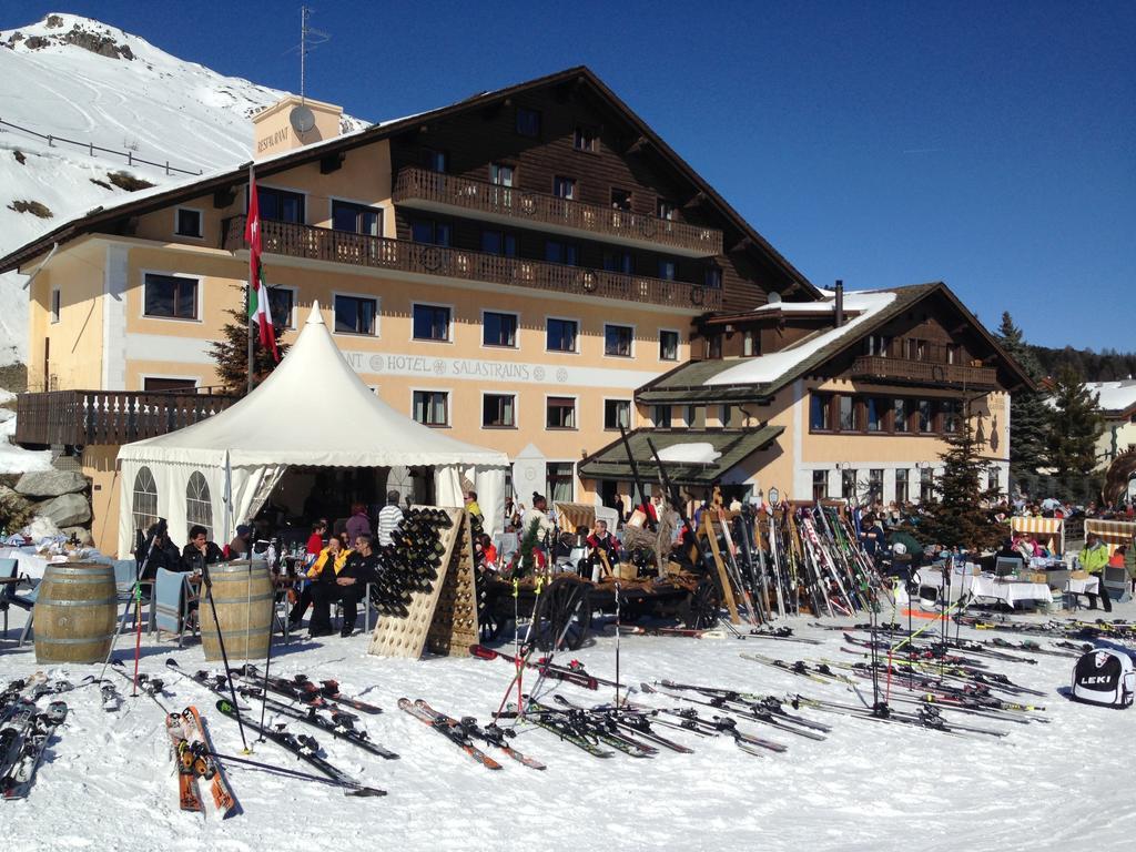 Hotel Salastrains St. Moritz Exterior foto