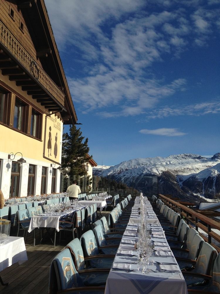 Hotel Salastrains St. Moritz Exterior foto